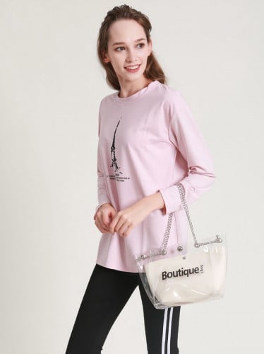 حقيبة كتف انيقة متوسطة الحجم