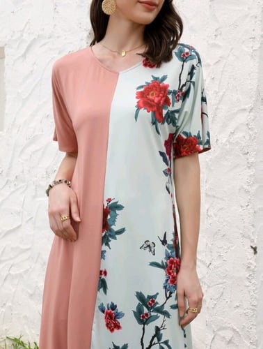 ثوب بسيط وناعم ،