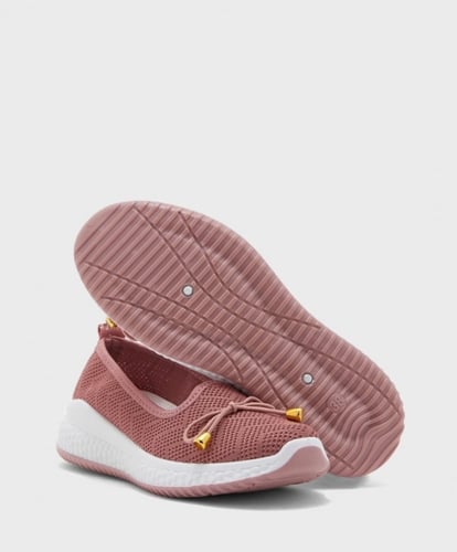 حذاء فلات مريح من ( جينجر ) الأصلي - زهري