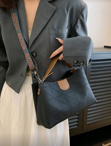 حقيبة يد وكتف انيقه من الجلد