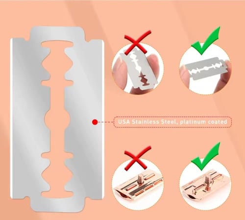 موس حلاقة لإستخدام طويل الأمد مناسب لكلا الجنسين