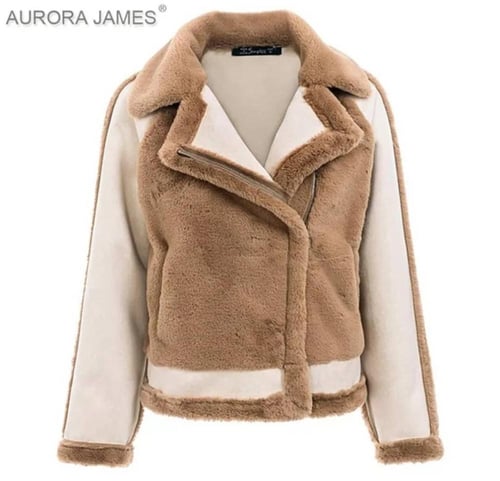 جاكيت راقي من الفرو من Simplee