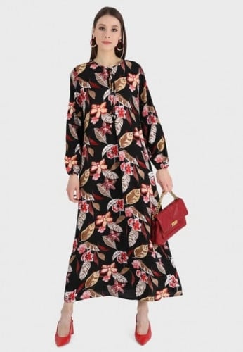 فستان مشجر ناعم من مودانيسا