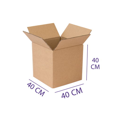 20 كرتون طول 40 عرض 40 ارتفاع 40