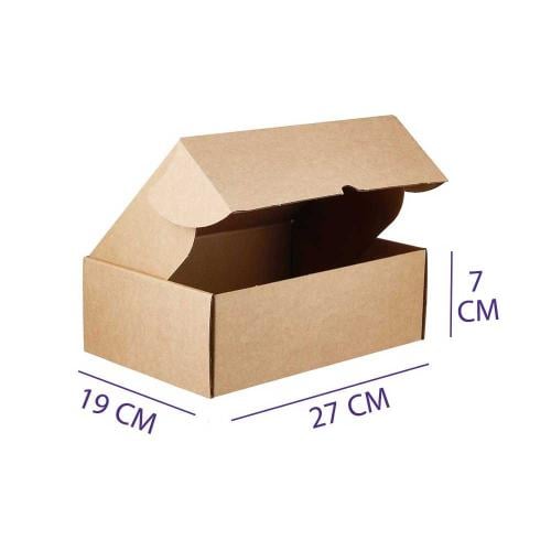 50 كرتون شحن طول 27 سم عرض 19 سم ارتفاع 7