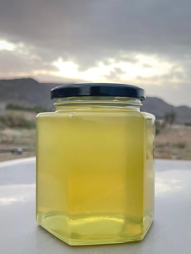 عسل متبلور القتاد الجبلي متبلور