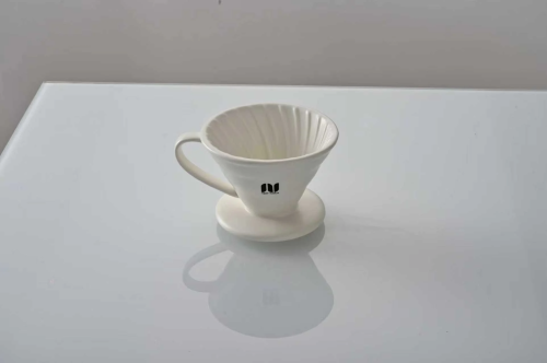 قمع سيراميك 02 ابيض -نيت