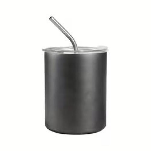 كوب ستیل مع مصاص 400 مل