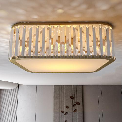 ثريا لطش مربعة كريستال نيو كلاسيك