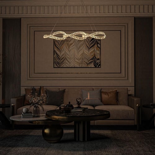 ثريا كريستال نيو كلاسيك متداخلة