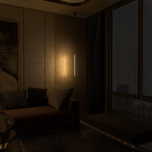 إنارة خطية معلقة ليد