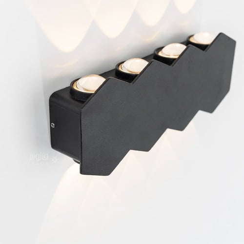 ابليك سور زوايا اطار اسود بـ 8 عدسات