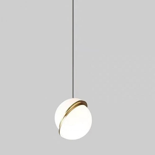 ثريا مودرن علاقي زجاج دائرية