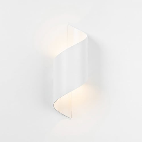 ابليك سور خارجي حلزوني إطار أبيض