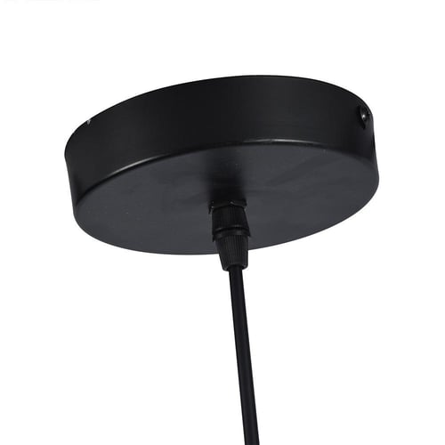 إنارة علاقي سقف شبك أسود كلاسيكي