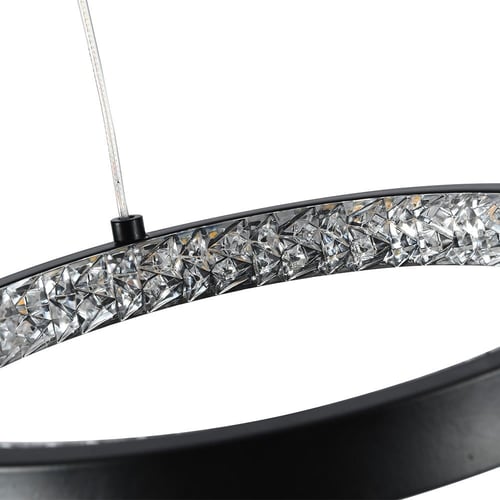 ثريا ليد معلقة دوائر متداخلة