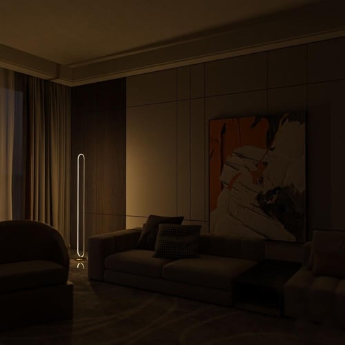 بجورة ارضية ليد ذهبي