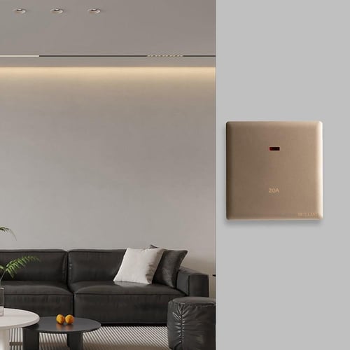 مفتاح سخانة 20 A ذهبي لايت برلنت