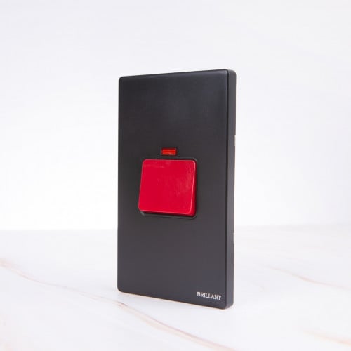 مفتاح مكيف 45 أمبير مودرن اسود برلنت