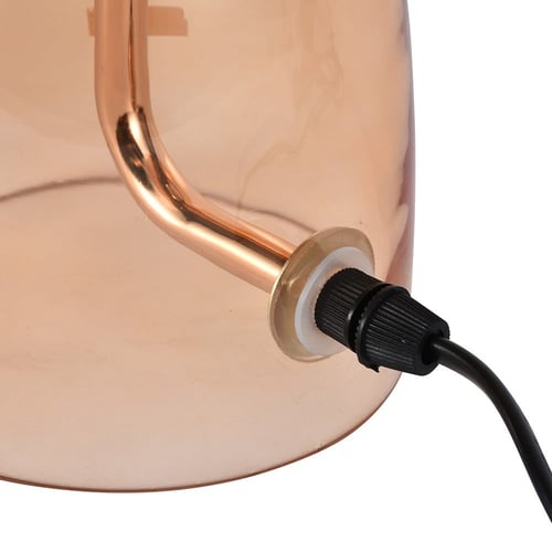 ابجورة طاولة مودرن زجاج عسلي