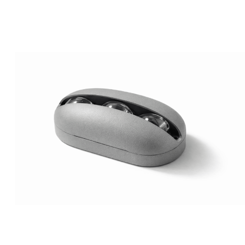Gray Exterior Wall Lighting 180° 3000K