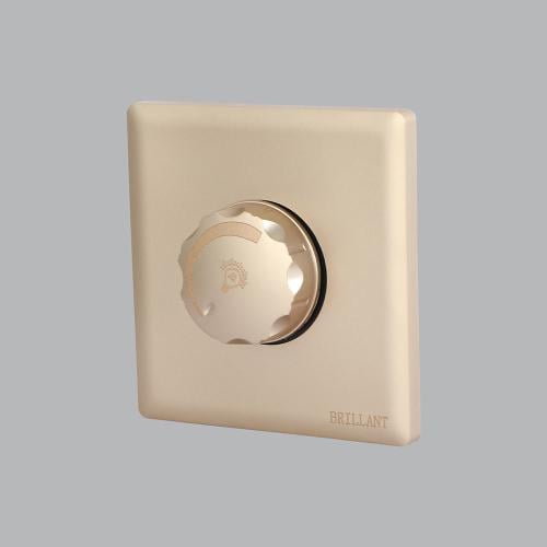 مفتاح ديمر 1000W ذهبي برلنت لايت