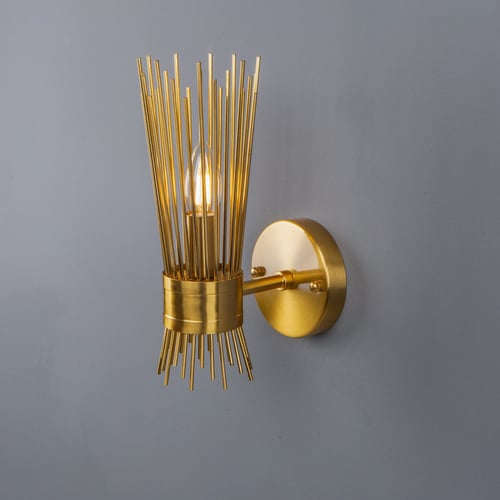 أبليك حائط ذهبي أعواد مفرد