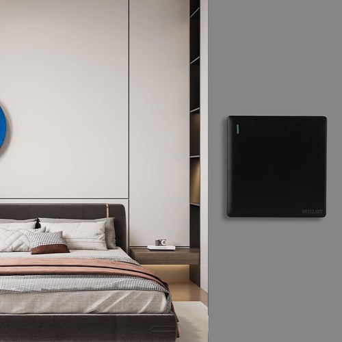 مفتاح ثلاث خطوط مفرد أسود