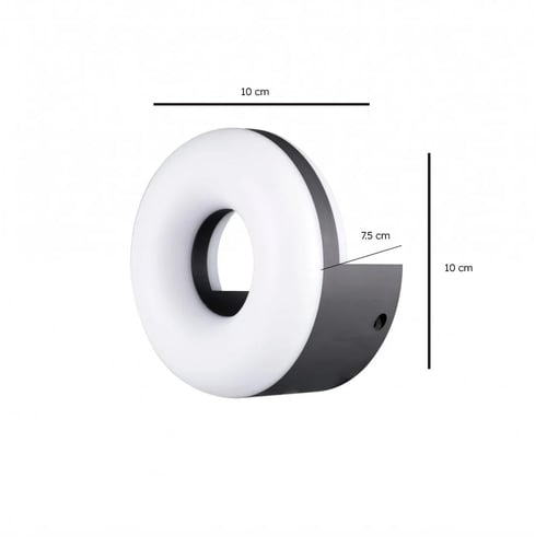 ابليك سور دائري صغير LED