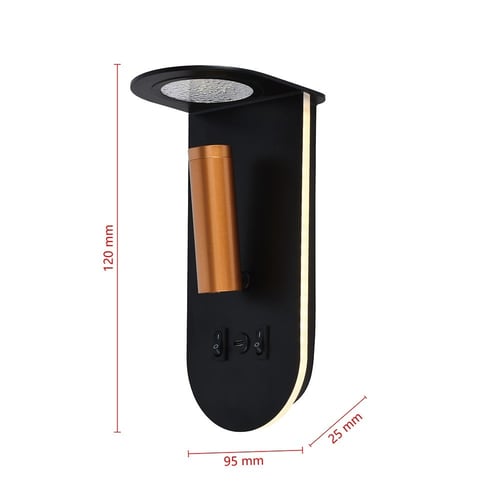 إنارة جدارية داخلية مودرن LED بطارية موجه