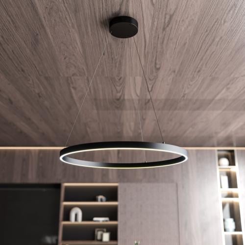 ثريا معلقة LED دائري قطر 60 سم