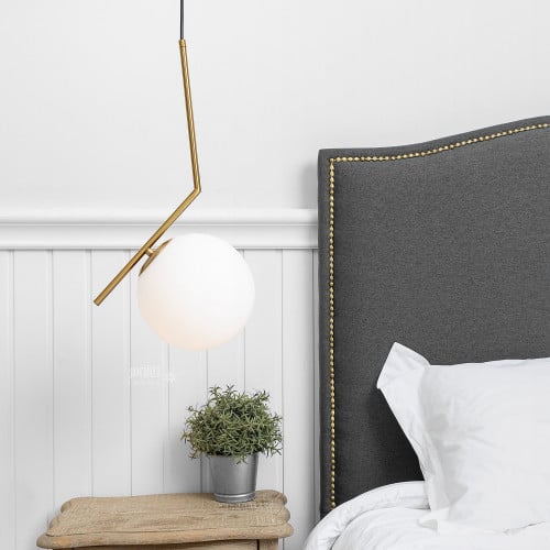 ثريا علاقية مودرن راقية باللون الذهبي