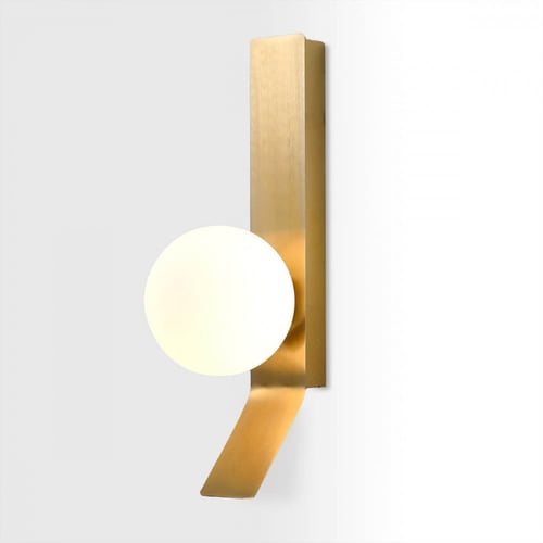 انارة ابليك ذهبي دائري