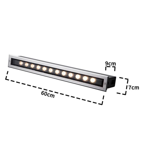 نارة أرضية خارجية دفن مانع للتوهج