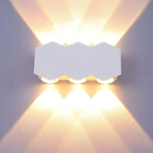 ابليك سور زوايا اطار ابيض بـ 6 عدسات