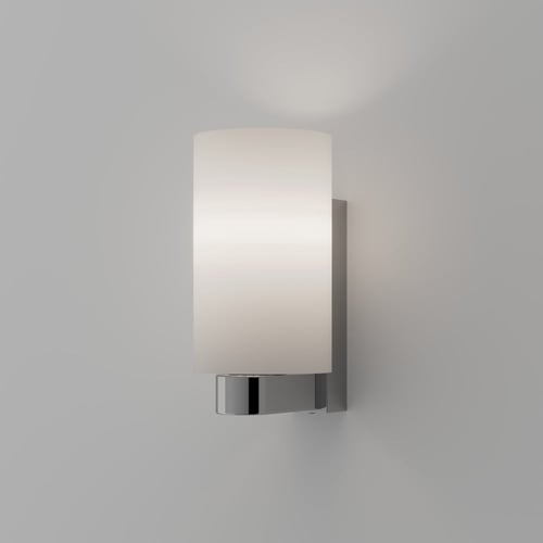 إنارة جدارية زجاج ابيض مثلج