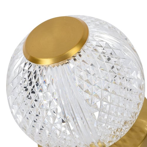 أبجورة طاولة LED بطارية دائرية