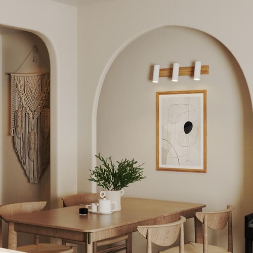 إبليك خشبي لطش لمبات موجهة