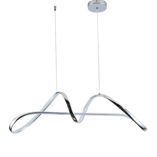 ثريا معلقة LED مقوسة