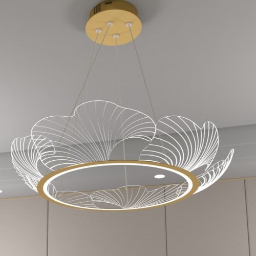 ثريا مودرن اكلوريك 80 سم بـ إضاءة LED مدمجة