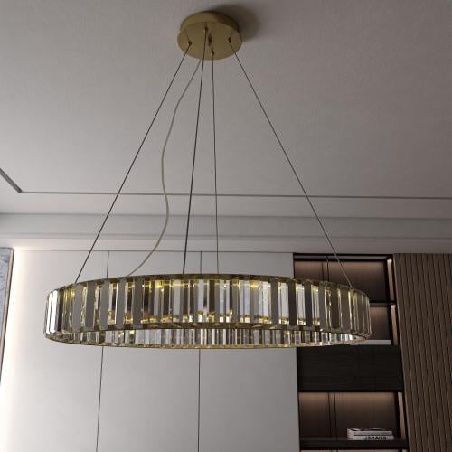 ثريا دائرية كريستال نيو كلاسيك