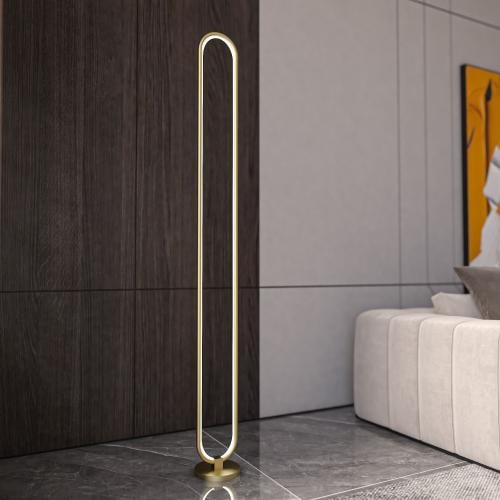 بجورة ارضية ليد ذهبي