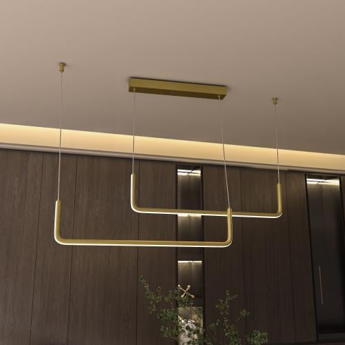 ثريا معلقة LED خطين