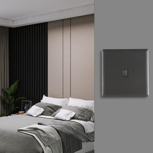 فيش انترنت جداري لون رمادي لايت