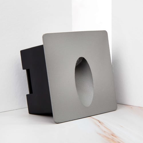 كشاف درج مربع اطار رمادي