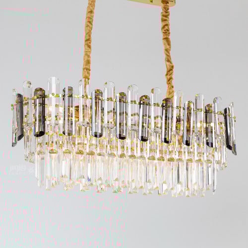 ثريا كريستال ستايل اوروبي بيضاوي راقي