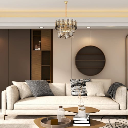 ثريا ستايل اوروبي كرستال راقي قطر 40 سم