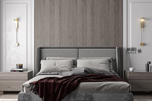 اضاءة جدارية مودرن ذهبي بمفتاح ديمر