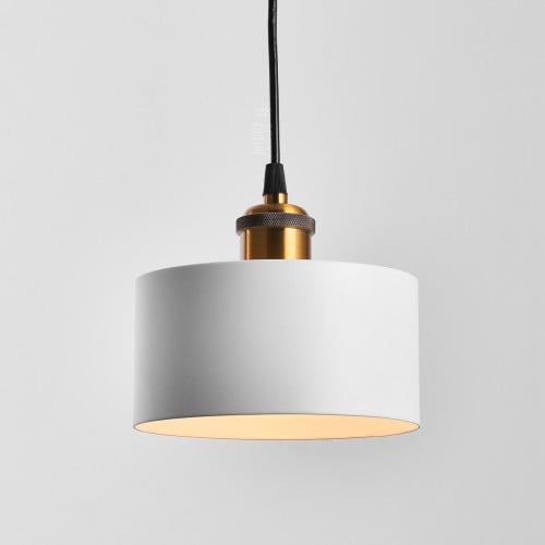 ثريا دائريه علاقي ابيض