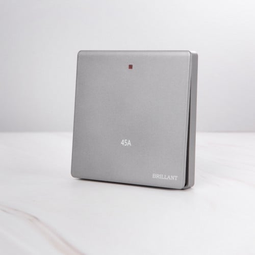 مفتاح مكيف 45 أمبير مودرن رمادي برلنت